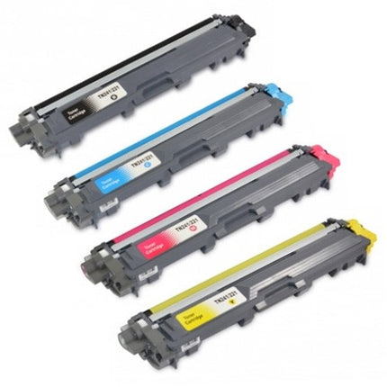Pack de toners compatibles Brother TN-241 + TN-245 (noir + 3 couleurs)