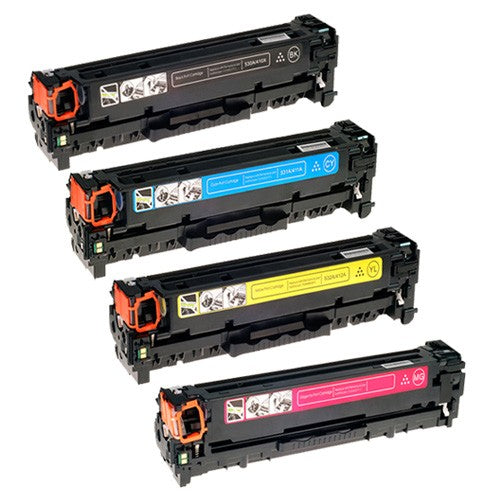 Marque propre HP 304A (CC530A-CC533A) multipack (noir + 3 couleurs)