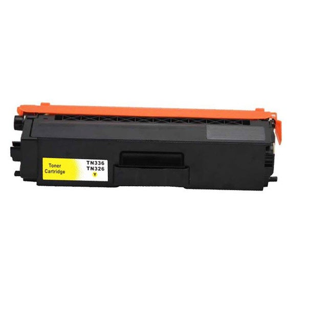 Cartouche de toner jaune compatible Brother TN-326
