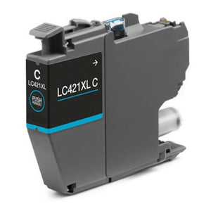 Cartouche d'encre compatible Brother LC-421 XL cyan