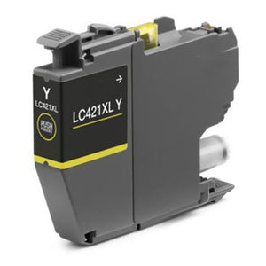 Cartouche d'encre jaune compatible Brother LC-421 XL