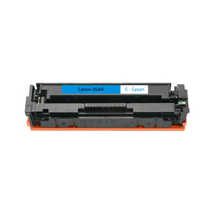 Cartouche toner cyan Canon 054H de marque propre