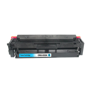 Cartouche toner cyan Canon 055H de marque propre