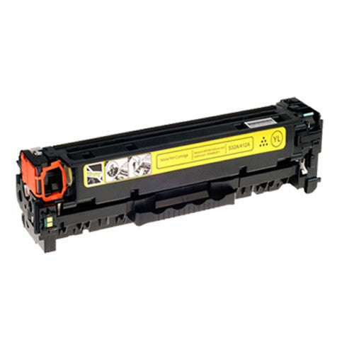 Marque propre HP 304A (CC532A) jaune