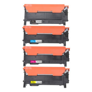 Pack multipack compatible Samsung CLT-P404C (noir + 3 couleurs)