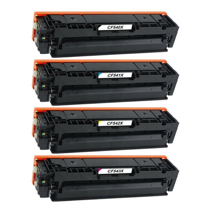 Marque propre HP 203X (CF540X-CF543X) multipack (noir + 3 couleurs)