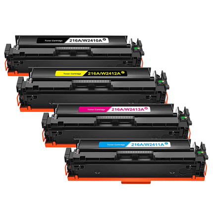 Pack multipack HP 216A (W2410A - W2413A) noir + 3 couleurs de marque propre