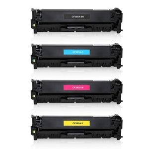 Marque propre HP 312A (CF380X-CF383A) multipack (noir + 3 couleurs)