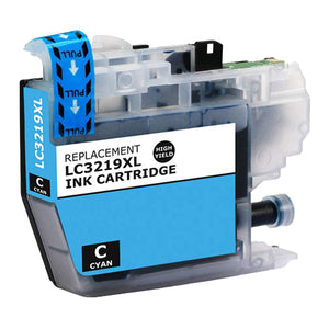 Cartouche d'encre cyan compatible Brother LC-3219