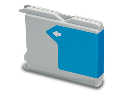 Cartouche d'encre cyan compatible Brother LC-1000