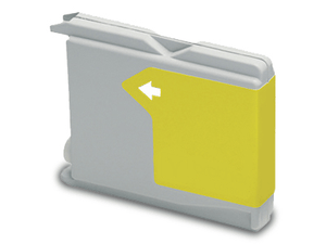 Cartouche d'encre jaune compatible Brother LC-1000