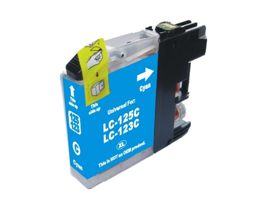 Cartouche d’encre compatible Brother LC-123 cyan
