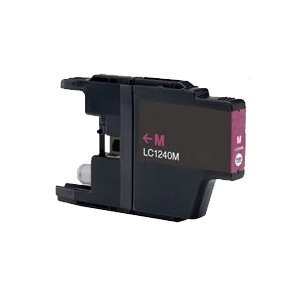 Cartouche d'encre magenta compatible Brother LC-1240