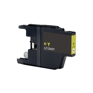 Cartouche d'encre jaune compatible Brother LC-1240