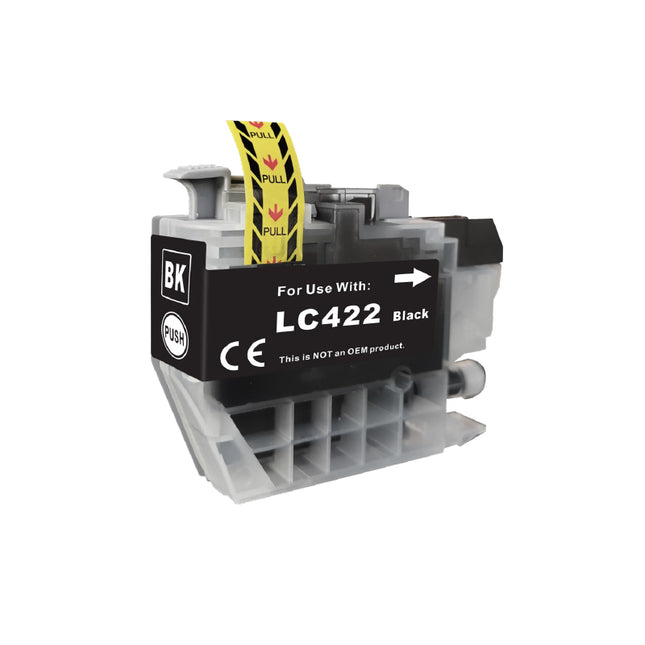 Cartouche d'encre noire compatible Brother LC-422