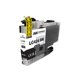Cartouche d'encre noire compatible Brother LC-424
