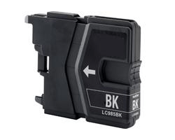 Cartouche d'encre noire compatible Brother LC-985