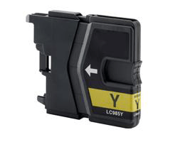 Cartouche d'encre jaune compatible Brother LC-985