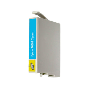Marque propre Epson T0802 cyan