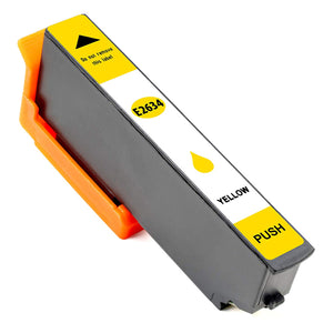 Cartouche jaune compatible Epson 26XL (T2634)