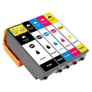 Cartouches multipack compatibles Epson 26XL (T2636) (2 x noir + 3 couleurs)