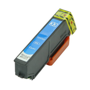 Cartouche d'encre cyan compatible Epson 33XL (T3362)