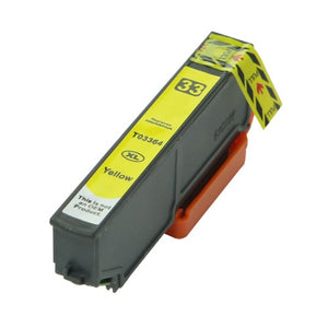 Cartouche d'encre jaune compatible Epson 33XL (T3364)