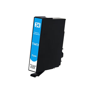Cartouche d'encre cyan compatible Epson 34XL (T3472)